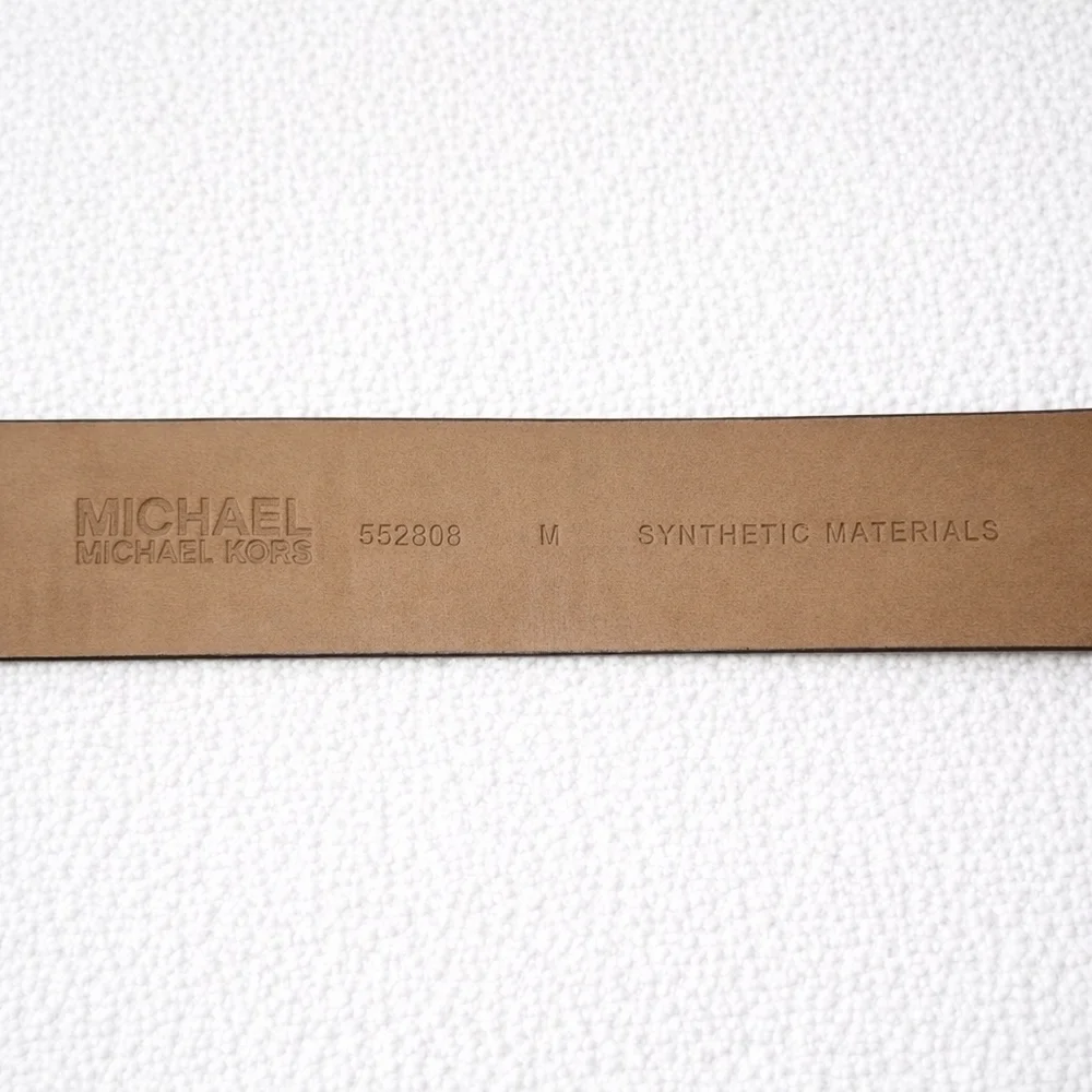 Michael Kors Reversible Logo Belt – Black & Tan / Tan | Women’s M